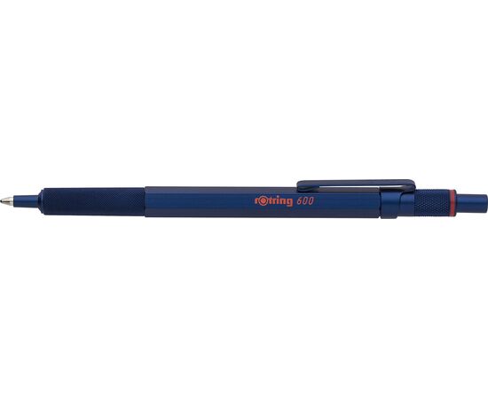 Stylo bille rOtring 600 Argent -  1003231.032.Zwartschrijvend