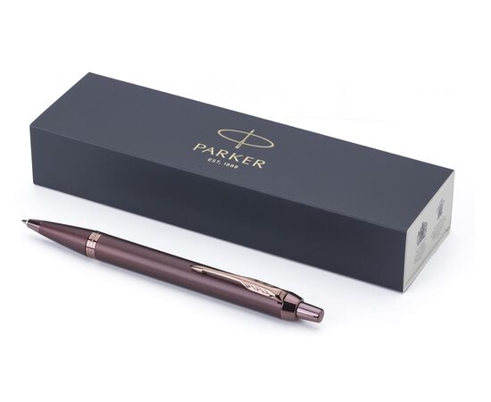 Stylo bille Parker IM Monochrome Bleu -  1006077.005.Blauwschrijvend