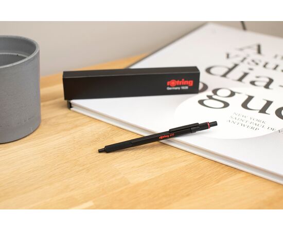 rOtring 600 ballpoint pen Black -  1003231.001.Zwartschrijvend