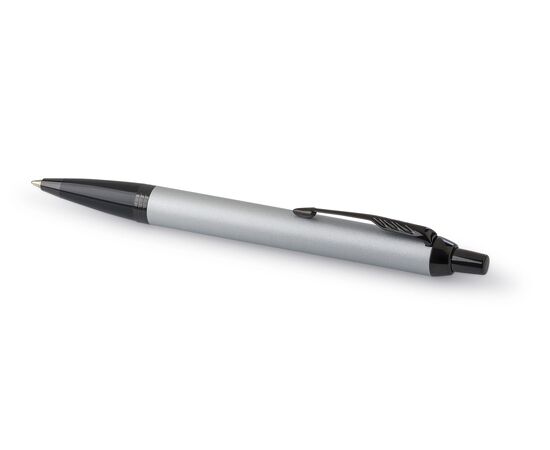 Stylo bille Parker IM Vibrant Rings Noir, Bleu -  1006049.081.Blauwschrijvend