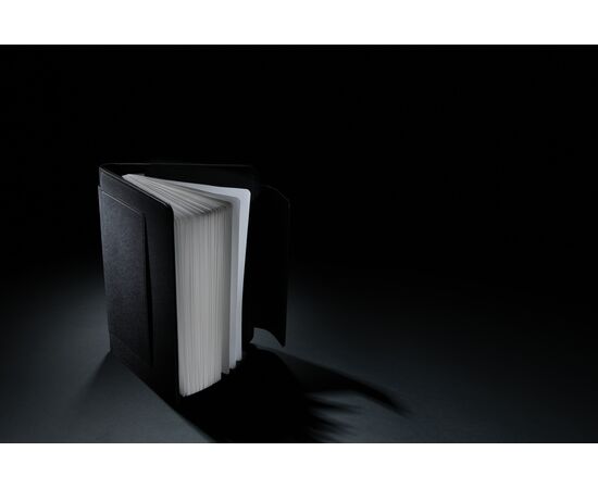 Swiss Peak Heritage RCS rPU A5 stone paper portfolio Black - Swiss Peak P774.421