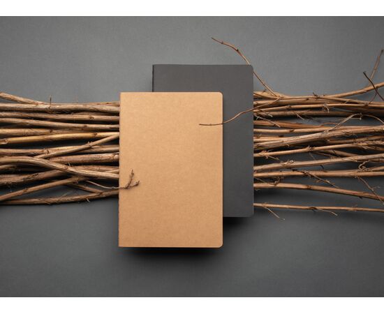 A5 standard softcover notebook Black - XD Collection P774.441