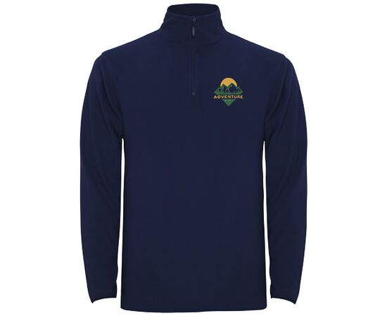 Veste polaire Himalaya avec fermeture quart de zip pour homme Navy Blue - Roly R10951R2