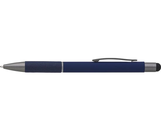 Aluminium balpen Jett Zwart -  1014842.001.Blauwschrijvend