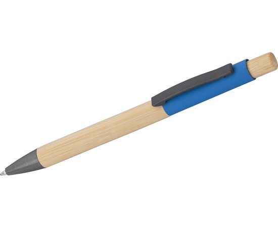 Stylo bille en bambou Cesar Noir -  1014841.001.Blauwschrijvend