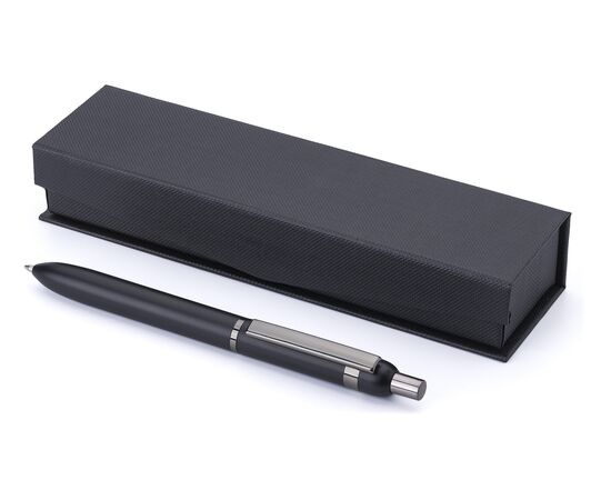 Aluminium ballpen Alistair Black -  1014846.001.Blauwschrijvend