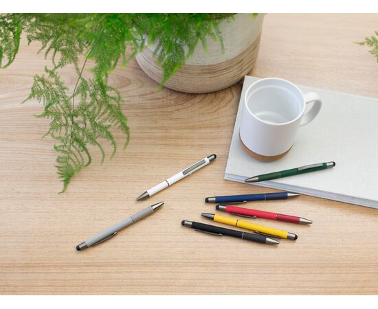 Aluminium balpen Jett Zwart -  1014842.001.Blauwschrijvend