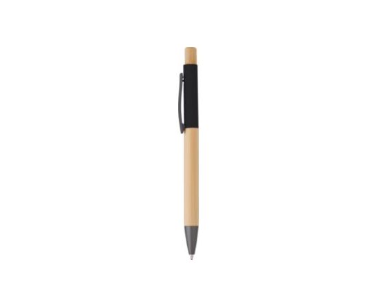 Stylo bille en bambou Cesar Noir -  1014841.001.Blauwschrijvend