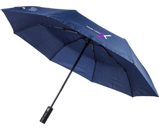 RPET 190T umbrella Kameron Grey -  1014870.003