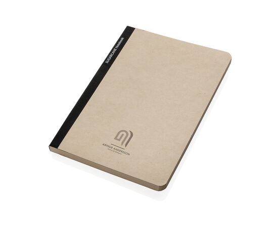 Stylo Sugarcane paper A5 Notebook Black - XD Collection P774.551