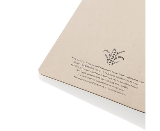 Stylo Sugarcane paper A5 Notebook Blue - XD Collection P774.555