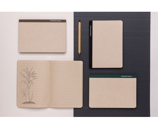 Stylo Sugarcane paper A5 Notebook Blue - XD Collection P774.555