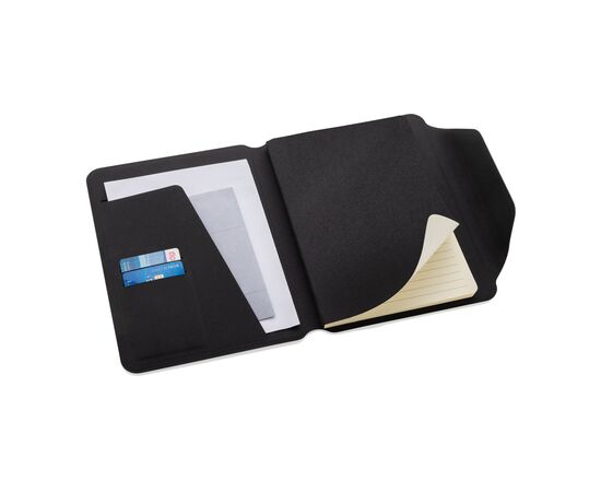 Conférencier A5 en noyer et rPET AWARE™ Teri Noir - XD Xclusive P774.6401