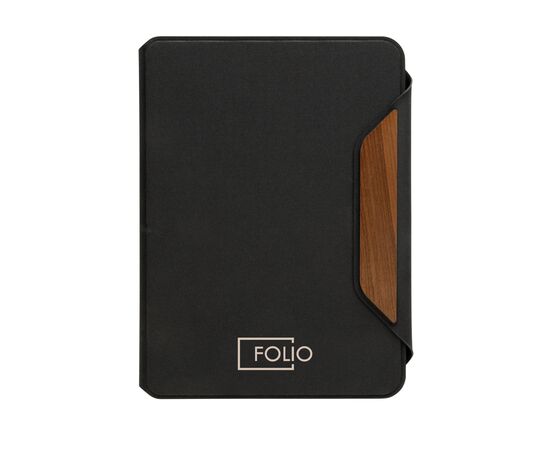 Conférencier A5 en noyer et rPET AWARE™ Teri Noir - XD Xclusive P774.6401