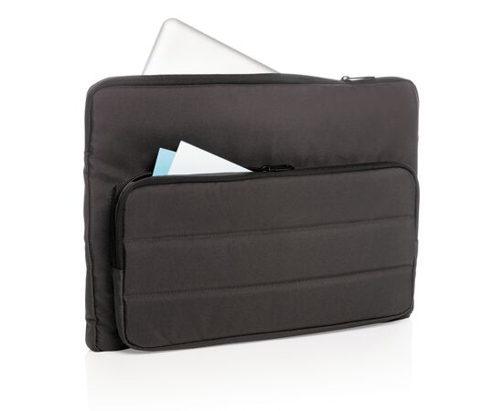 Impact AWARE™ RPET 15.6" laptop sleeve Black - XD Xclusive P788.031