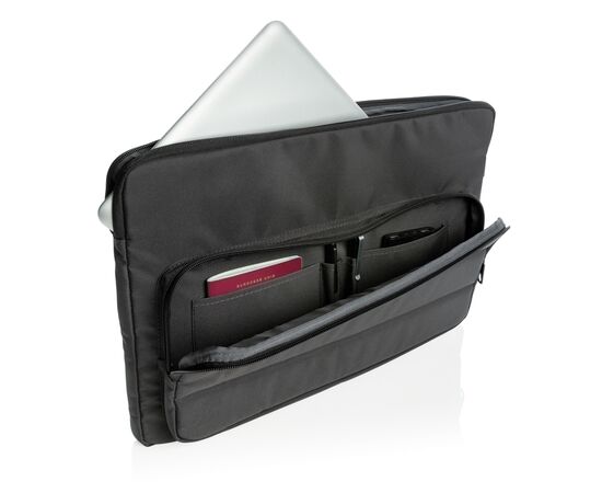 Impact AWARE™ RPET 15.6" laptop sleeve Black - XD Xclusive P788.031