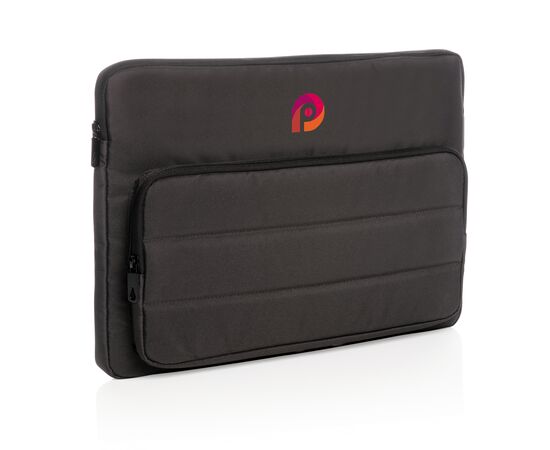 Impact AWARE™ RPET 15.6" laptop sleeve Black - XD Xclusive P788.031