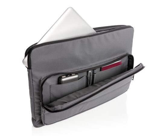 Impact AWARE™ RPET 15.6" laptop sleeve Anthracite - XD Xclusive P788.032