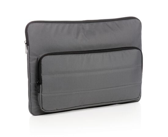 Impact AWARE™ RPET 15.6" laptop sleeve Anthracite - XD Xclusive P788.032