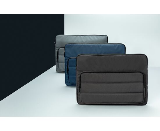 Impact AWARE™ RPET 15.6" laptop sleeve Anthracite - XD Xclusive P788.032