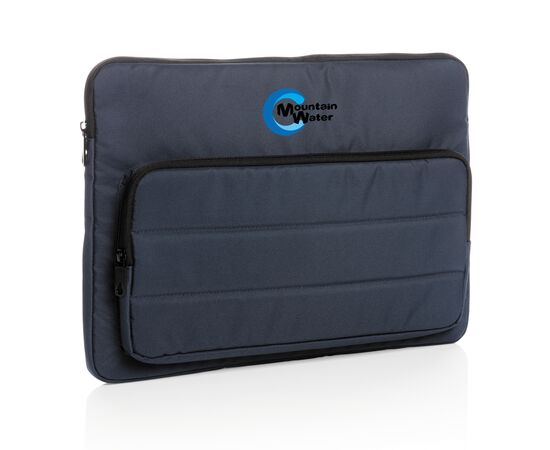 Impact AWARE™ RPET 15.6" laptop sleeve Dark blue - XD Xclusive P788.035