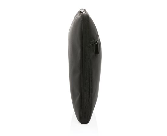 Swiss Peak AWARE™ RPET Voyager 15.6" laptop sleeve Black - Swiss Peak P788.091