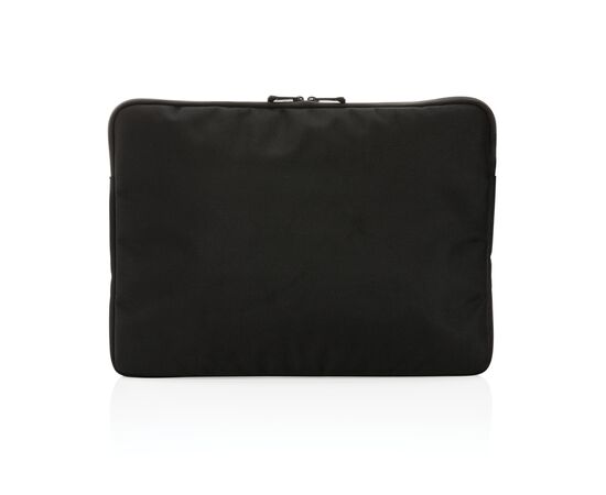Swiss Peak AWARE™ RPET Voyager 15.6" laptop sleeve Black - Swiss Peak P788.091