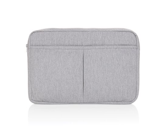 Laluka AWARE™ recycled cotton 15.6 inch laptop sleeve Grey - XD Collection P788.142