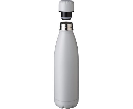 Gourde isotherme double paroi de 500 ml en acier inoxydable Amara Blanc -  1015134.002