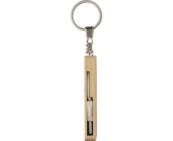 Bamboo keychain Bianca Brown -  1015142.011