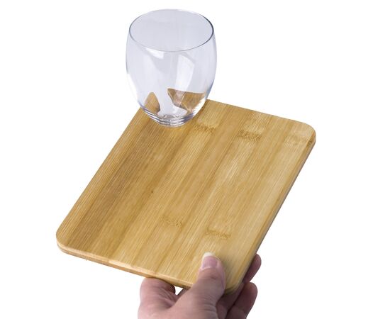 Plateau de service en bambou Kennedy Brun -  1015149.011