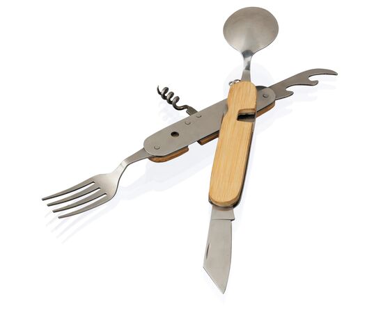 Bamboo multifunctional cutlery set Ainsley Brown -  1015128.011
