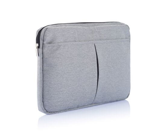 15” Laptophülle, PVC-frei Grau - XD Collection P788.051