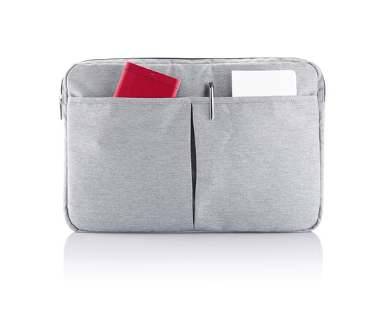 15” Laptophülle, PVC-frei Grau - XD Collection P788.051