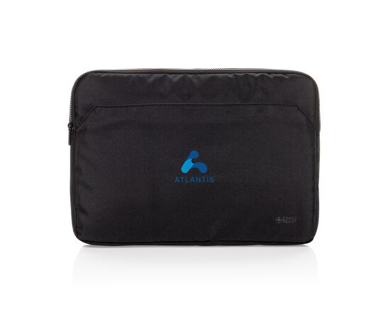 Swiss Peak Aware™ RPET Essential 15.6 inch laptop sleeve Black - Swiss Peak P788.1601