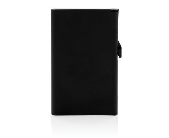 Porte cartes anti-RFID en aluminium Noir - XD Collection P820.041