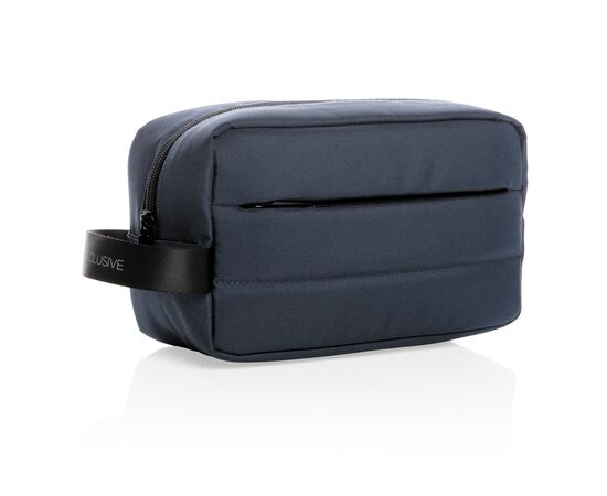 Impact AWARE™ RPET toiletry bag Dark blue - XD Xclusive P820.205
