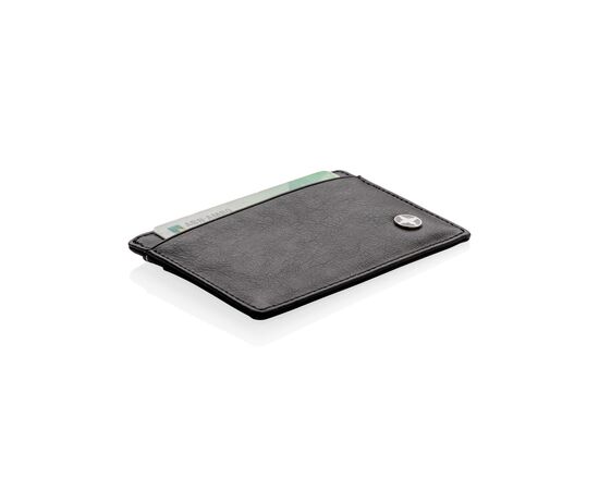 RFID anti-skimming card holder Black - Swiss Peak P820.420
