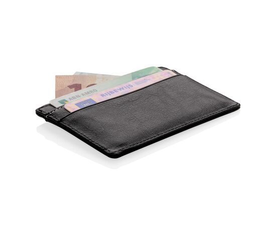 RFID anti-skimming card holder Black - Swiss Peak P820.420