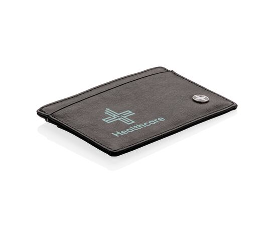 RFID anti-skimming card holder Black - Swiss Peak P820.420