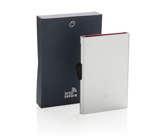 Porte-cartes en aluminium anti RFID C-Secure Argent - C-Secure P820.492
