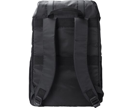 rPET (290T) polyester twill flap backpack Marlowe Black -  1015156.001