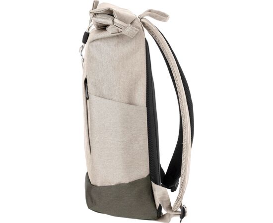 Sac à dos roll-top en polyester 600D Oberon Noir -  1024149.001