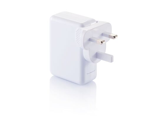 Adaptateur de voyage avec 4 ports USB Blanc - XD Collection P820.373