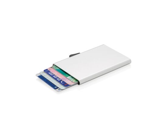 Porte-cartes en aluminium anti RFID C-Secure Argent - C-Secure P820.492