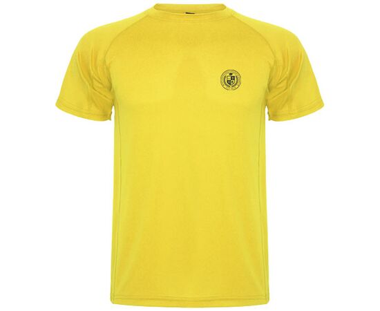 Montecarlo short sleeve kids sports t-shirt Yellow - Roly K04251BD