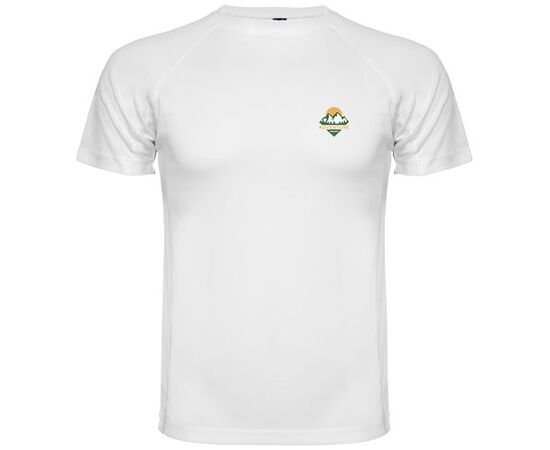 T-shirt sport Montecarlo à manches courtes pour enfant Blanc - Roly K04251ZM