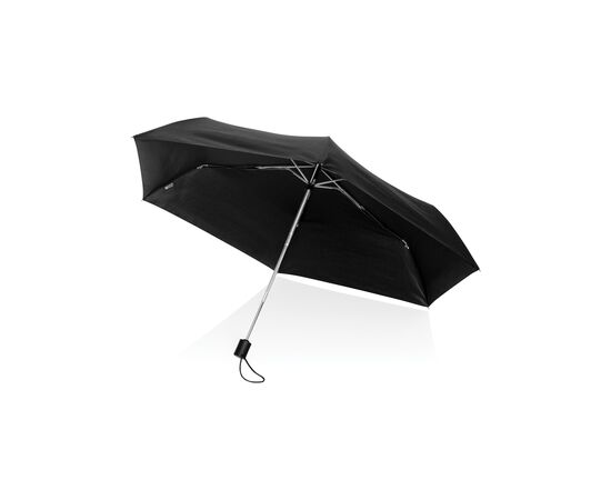 SP AWARE™ RPET Ultralichte volautomatische 20,5”-paraplu Zwart - Swiss Peak P850.321