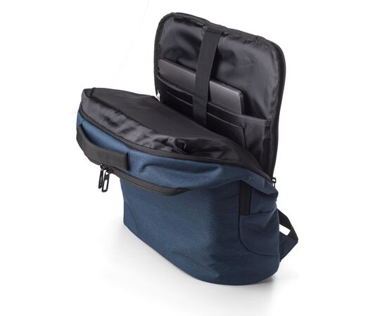 Sac à dos porte-ordinateur en polyester 600D Nicolas Bleu -  1024156.005