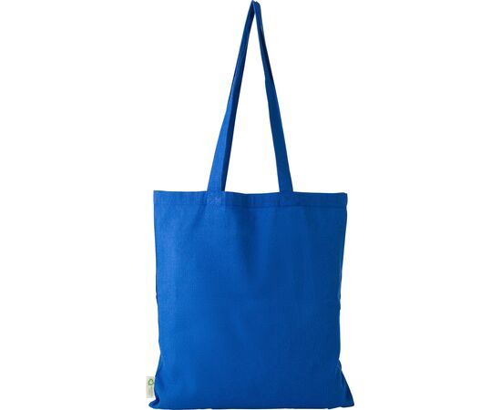 Sac shopping en coton recyclé 120g/m² Cassiopeia Bleu -  1039368.005